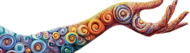 haft ludowy nowoczesny